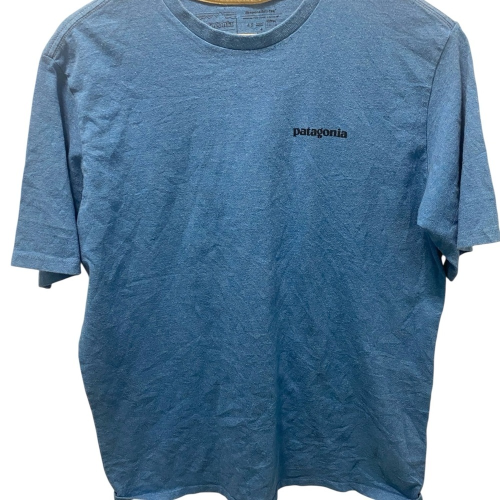 Patagonia Blue Short Sleeve Tee